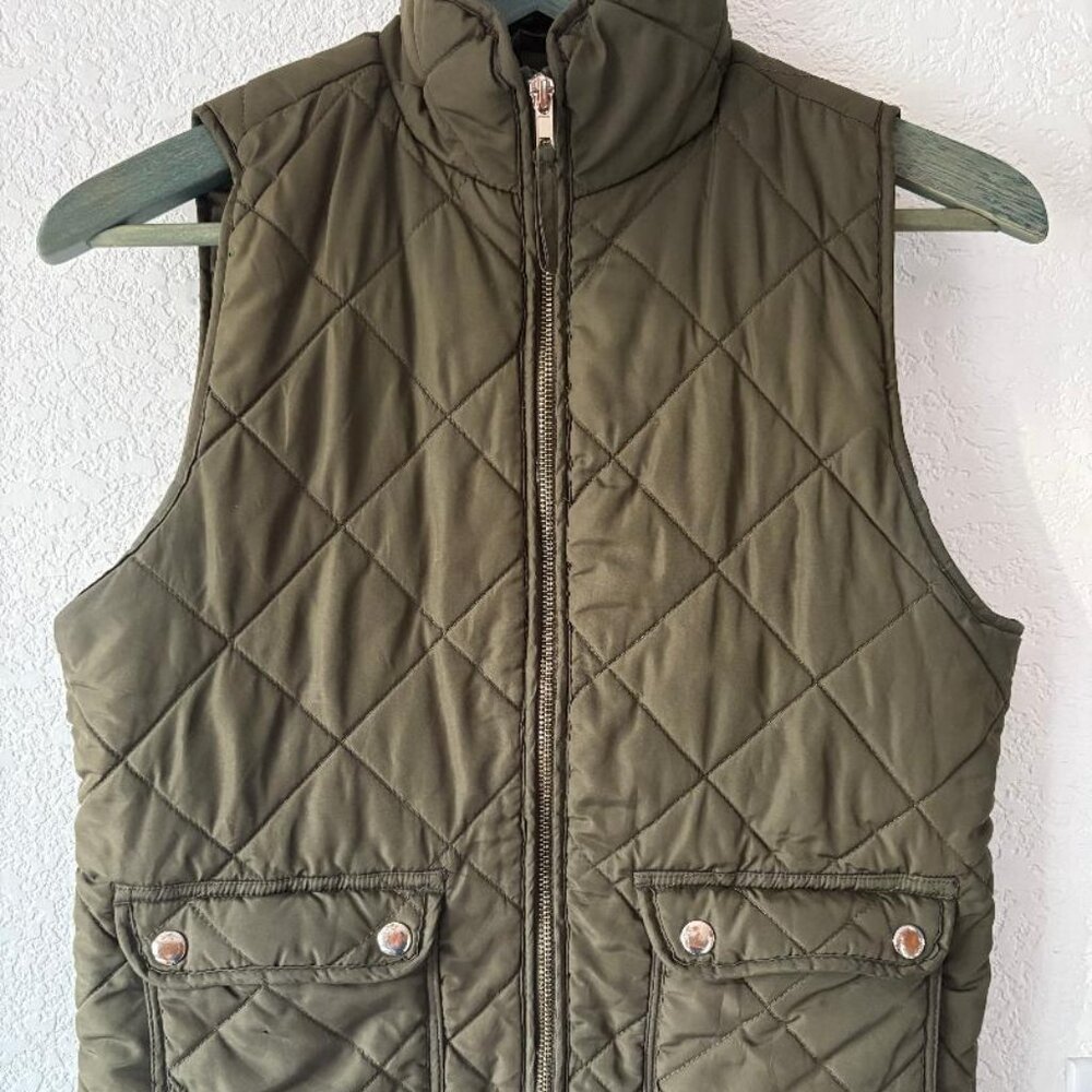 THREAD AND SUPPLY WOMENS QUILTED VEST JACKET